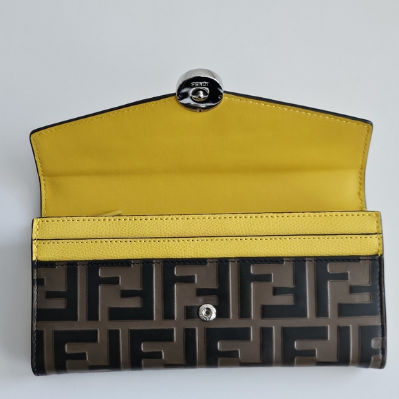 Fendi F Long Flap Wallet - Picture 9 of 14